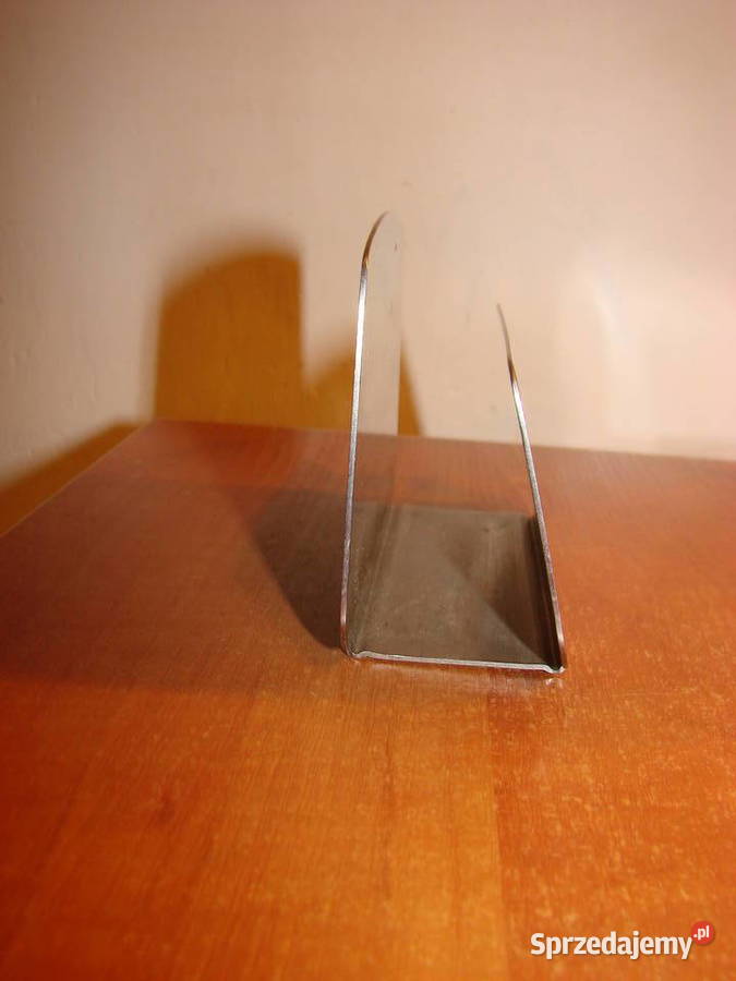 Stojadła Nierdzewne serwetnik PRL