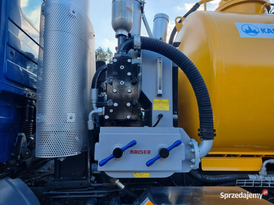 Mercedes ACTROS 8x4 WUKO recykling do zbierania blokada mostu