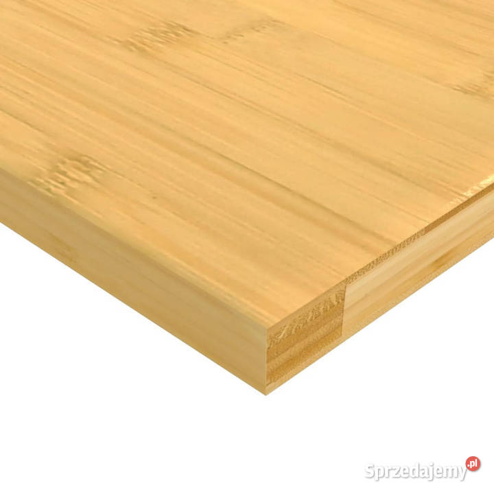 Półka ścienna 80x20x15 bambusowa WM352726 Półki Warszawa