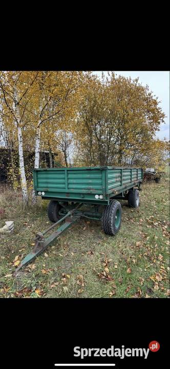 ruzrzutnik przyczepa 35t stan Mierziączka