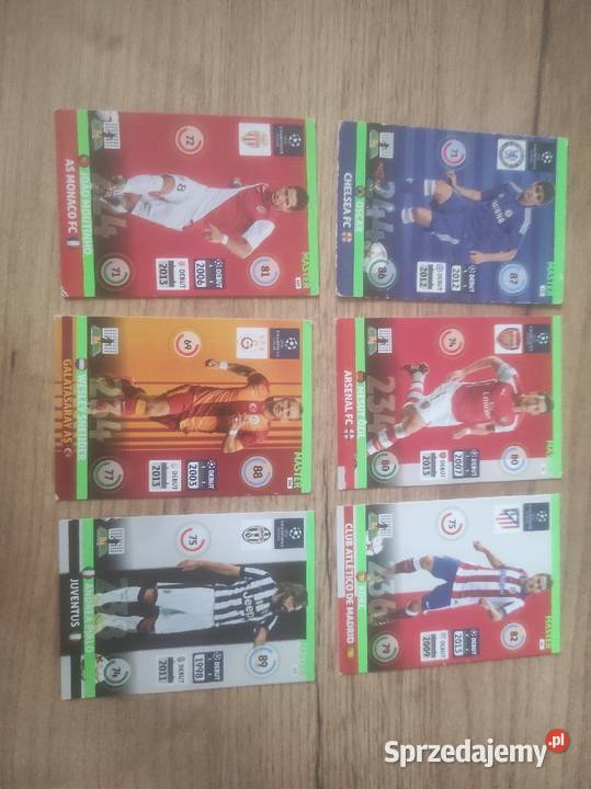 karty piłkarskie uefa chmapions leauge adrealyn Żagań