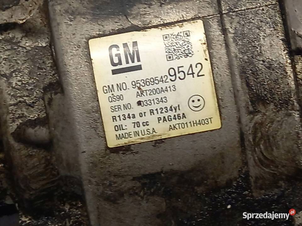 MOKKA ASTRA CORSA 14 B14NET 140 136 sprężarka Motoryzacja sprzedam