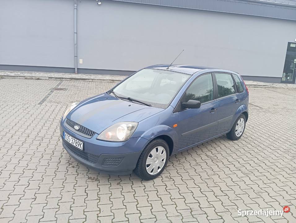 Ford Fiesta MK6 2005 r 13 Benz69 Klimatyzacja 5 Zarejestrowany w Polsce małopolskie Bulowice