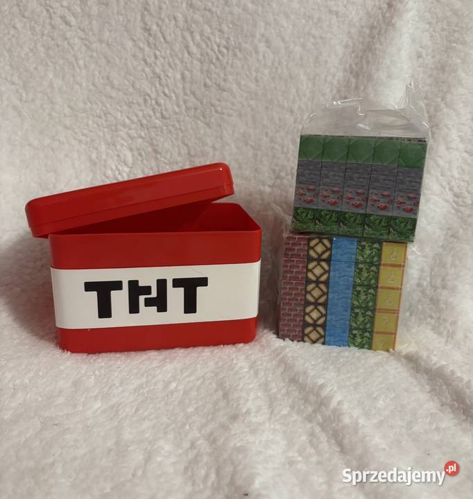 Zestaw klocków magnetycznych Minecraft 160 sztuk Zabawki Elbląg