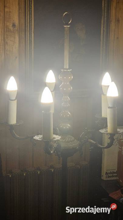 Lampa stojąca Vintage PRL Katowice