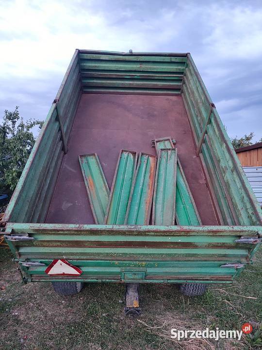 Przyczepa farma 10 ton tandem Nowa Słupia