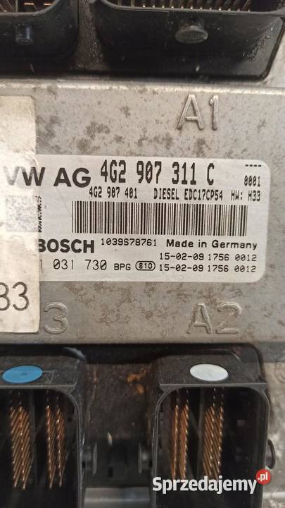 AUDI A6 C7 KOMPUTER SILNIKA 4G2907311C 30TDI sprzedam