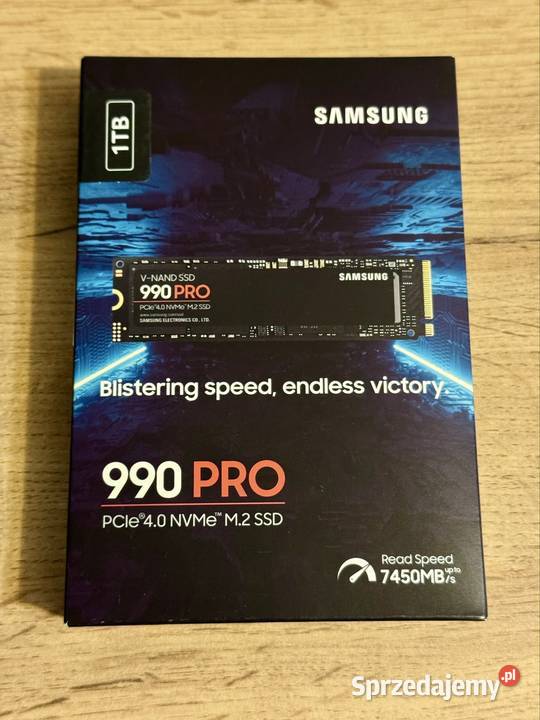 Nowy dysk Samsung SSD NVMe 990 PRO 1TB sprzedam