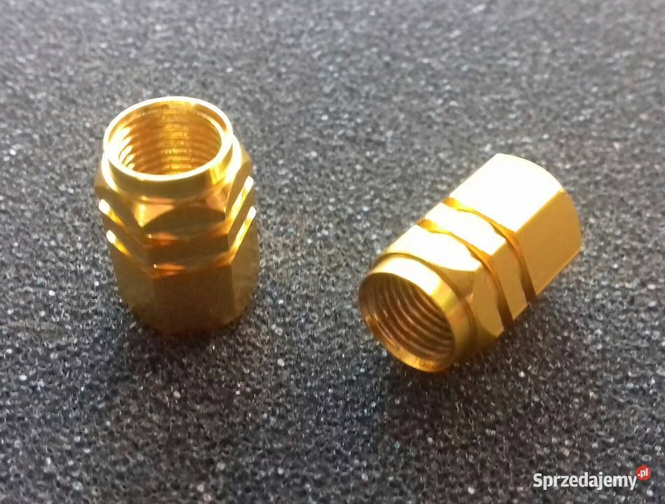 Zakrętki wentyli ZŁOTE Gold Alu Keiti 2 wielkopolskie Poznań
