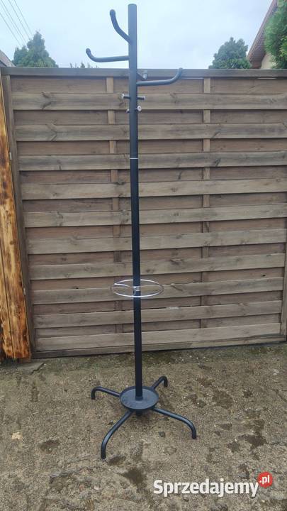 Wieszak stojący czarny Dostępne 2 sztuki Warszawa