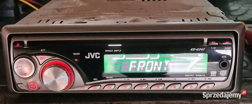 Radioodtwarzacz JVC MP3 WMA AUX Jerzykowo