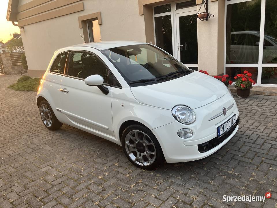 Fiat 500 09 TwinAir Dualogic StartStopp Lounge Leszno sprzedam