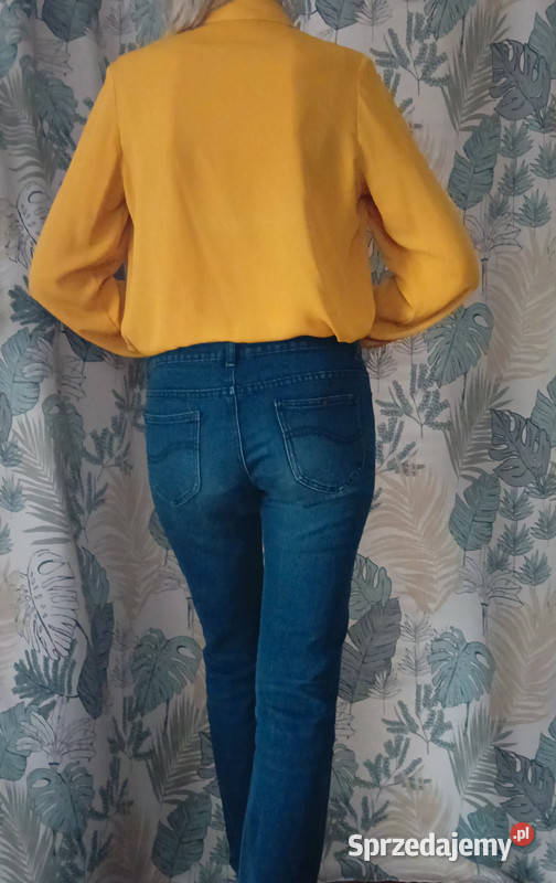 Damska elegancka bluzka z długim rękawem Sokółka sprzedam