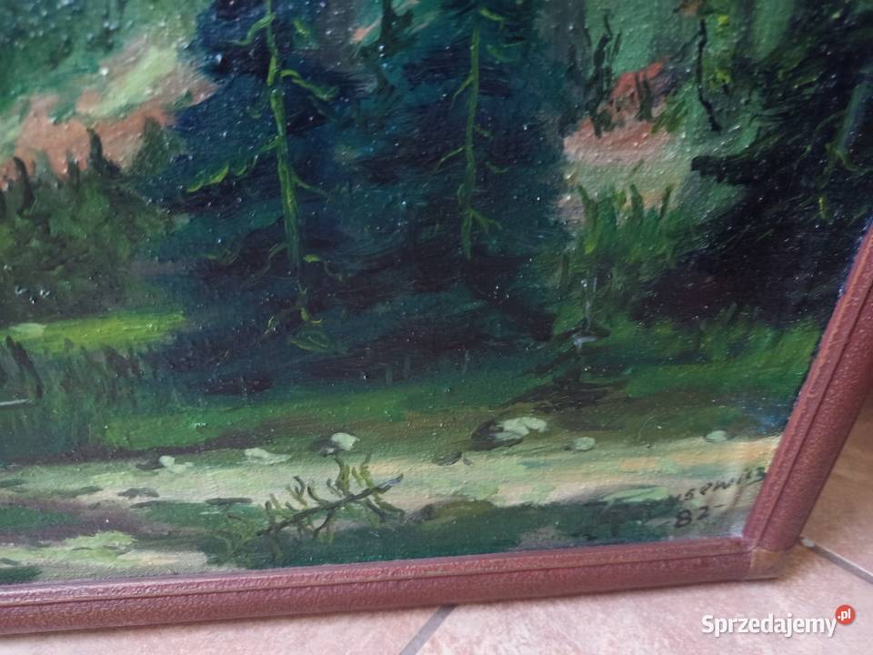 Obraz olejny Tatry Borysiewicz Gorzów Wielkopolski