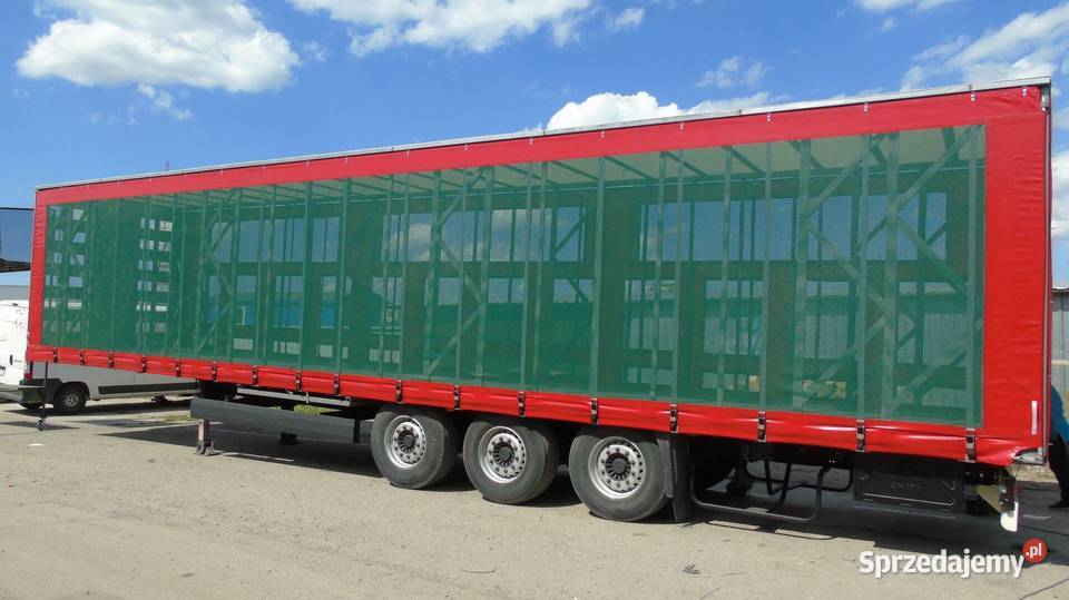 Plandeka firany boczne naczepy Mehler 900gm2 Olsztyn