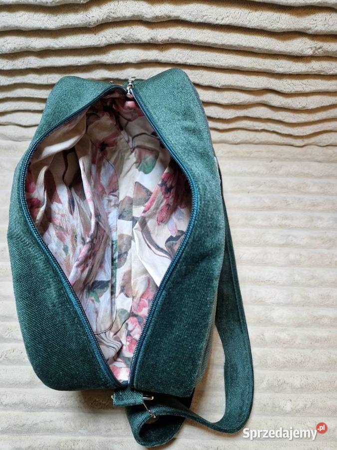 Torba duży box handmade rękodzieło zielony Wrocław