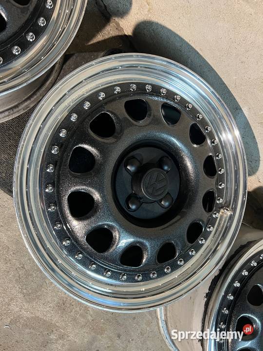 Alufelgi custom 3tlg 4x100 Golf 2