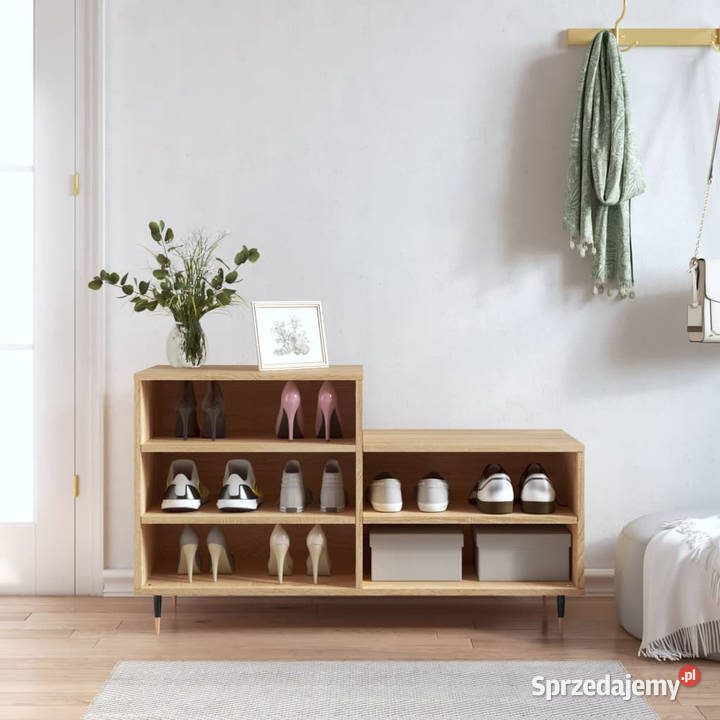 Szafka na buty dąb sonoma 102x36x60 WM831383 Warszawa