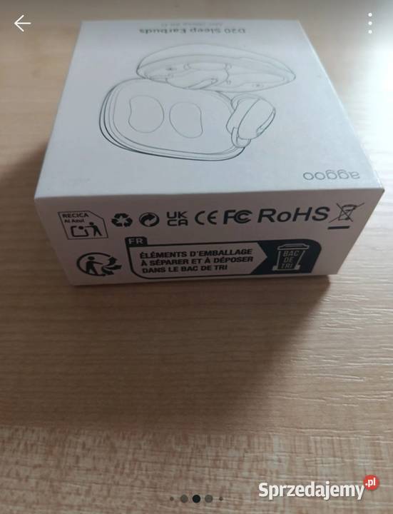 Nowe słuchawki do spania Aggoo D20 ANC Bluetooth Ligota Bialska