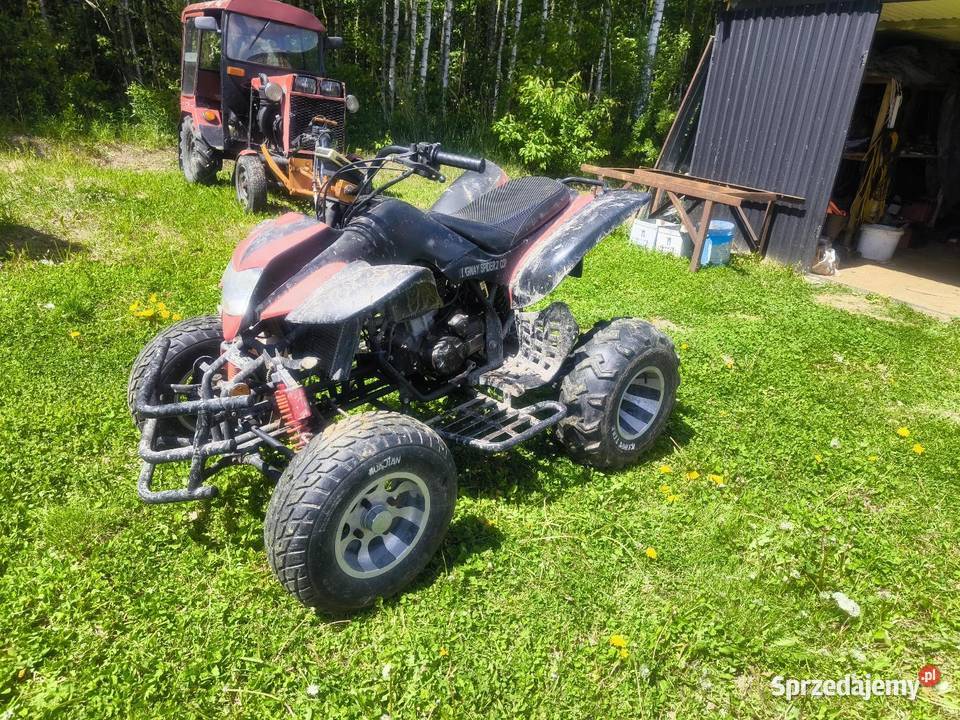 Quad 250 Kingway Bashan Jinling zarejestrowany łańcuch Bashan Bogoria