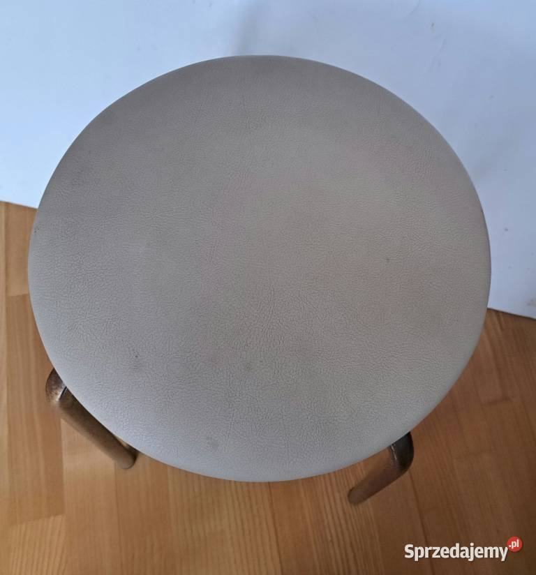Taboret Stelaż Metalowy Siedzisko Okrągłe 48cm wielkopolskie Poznań