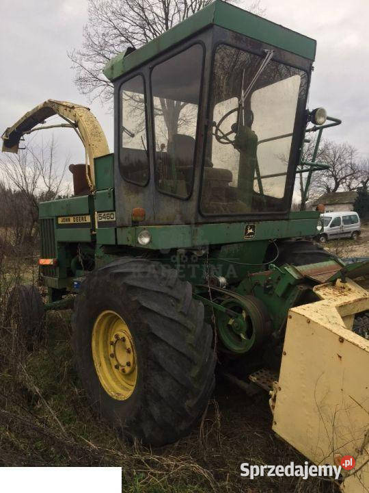 John Deere 5460 Sieczkarnia Z Przystawką części Rolnictwo wielkopolskie Jastrzębniki sprzedam