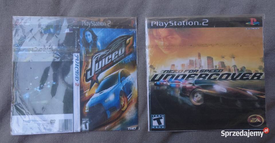 Pakiet gier Playstation 2 2 Need for Speed Test Poznań