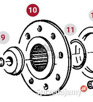 Fendt Favorit 514 Kołnierz CZĘŚCI 162126321110 Jastrzębniki