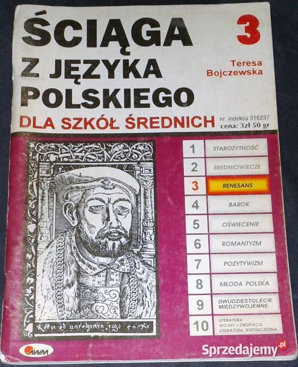 Ściąga z języka polskiego szkół średnich Chełm