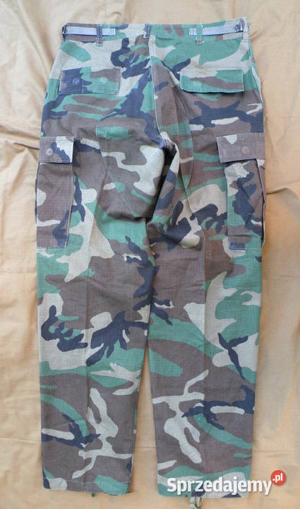 Spodnie BDU woodland medium regular cotton 91r Wrocław
