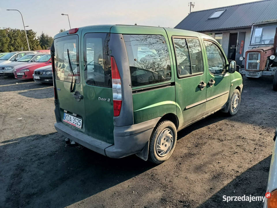 Fiat Doblo Fiat Doblo 19D 62 00r I 20002010 Rok produkcji 2000 Tarnów