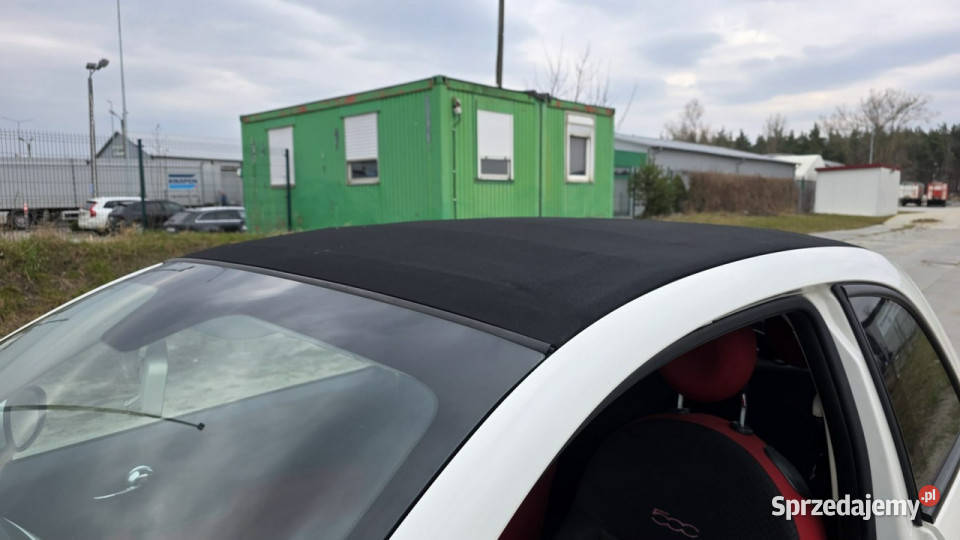 Fiat 500 ledy super stan zarejestrowany biała wspomaganie kierownicy pomorskie Lębork