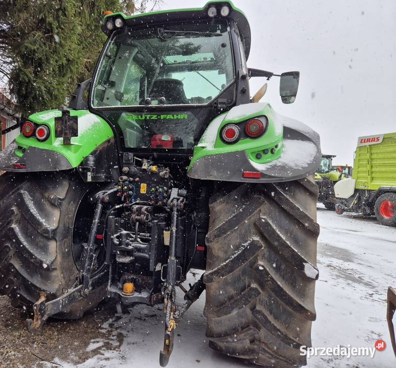 Deutz Fahr Agrotron TTV7250 TUZ ciągnik z Dziwie