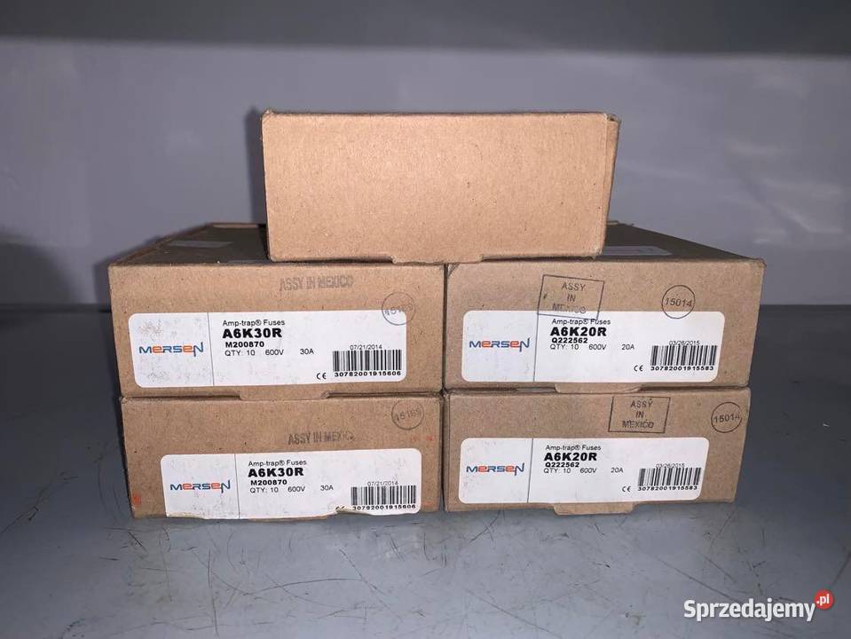 Fuse A6K30R Mersen 30A x10 Warszawa