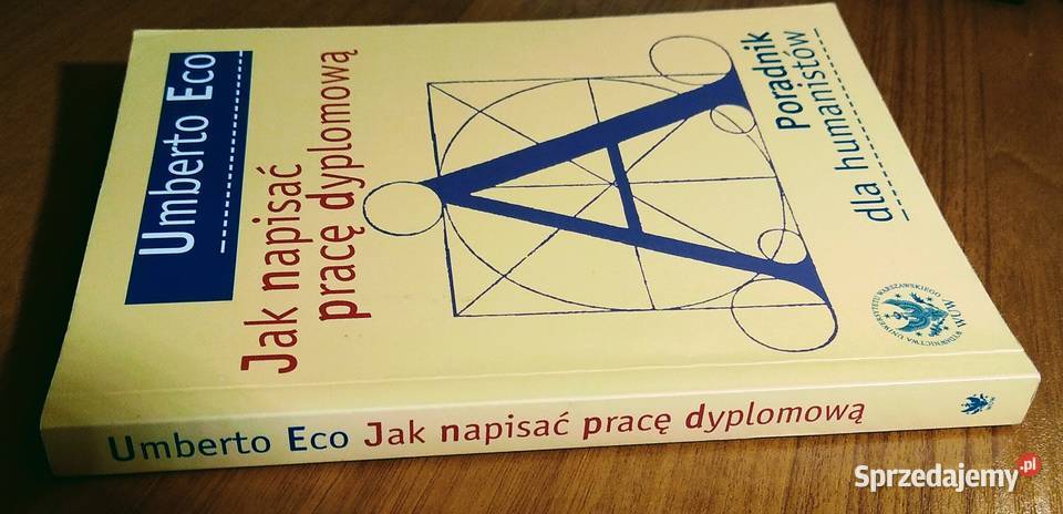 napisać pracę dyplomową Poradnik humanistów ISBN 9788323503736 Gdańsk