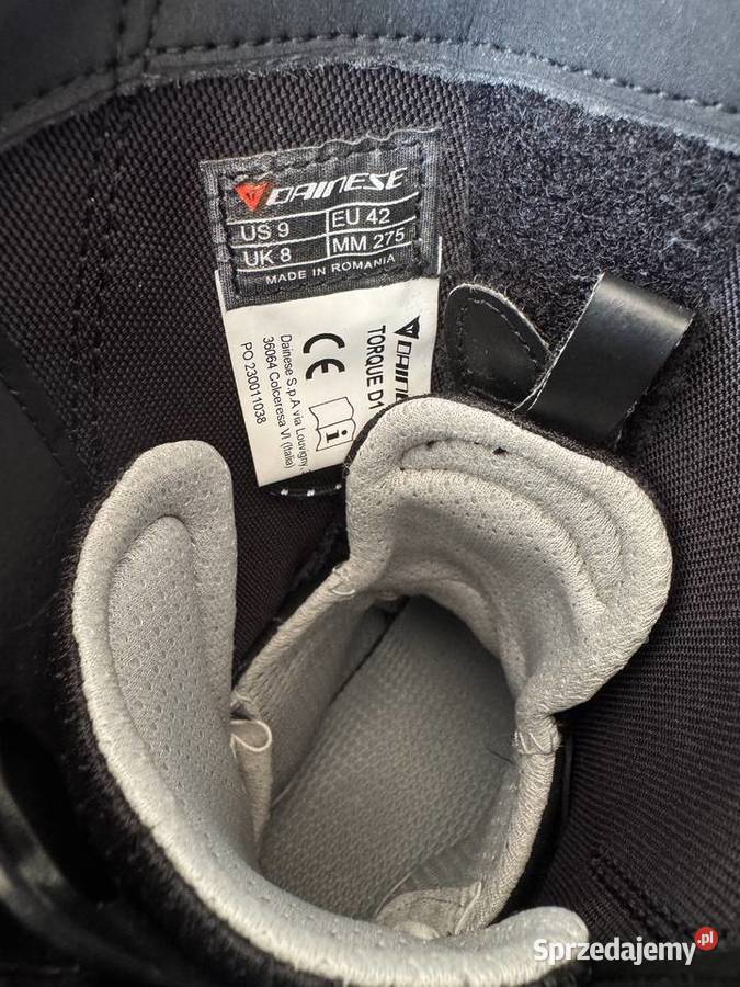 Dainese Torque 3 OUT 42 buty sportowe czarne Warszawa