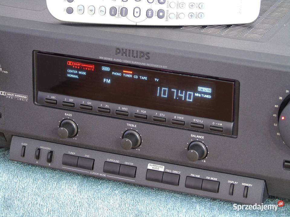 Amplituner Philips FR931 pilot mocny i sprawny podkarpackie Jasło