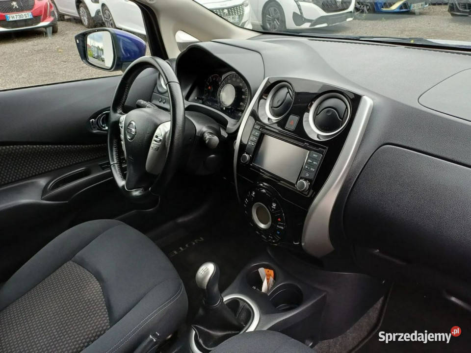 Nissan Note NAVI Kamera CLIMATRONIC Bezwypadkowy ASR (kontrola trakcji) Chrzanów sprzedam