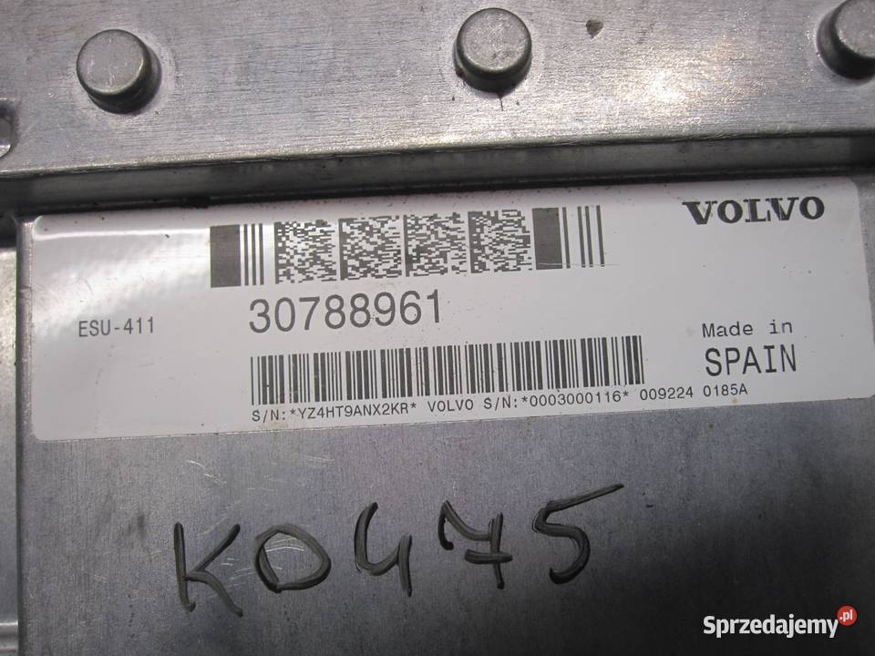 VOLVO V40 20B komputer sterownik silnika Kielce