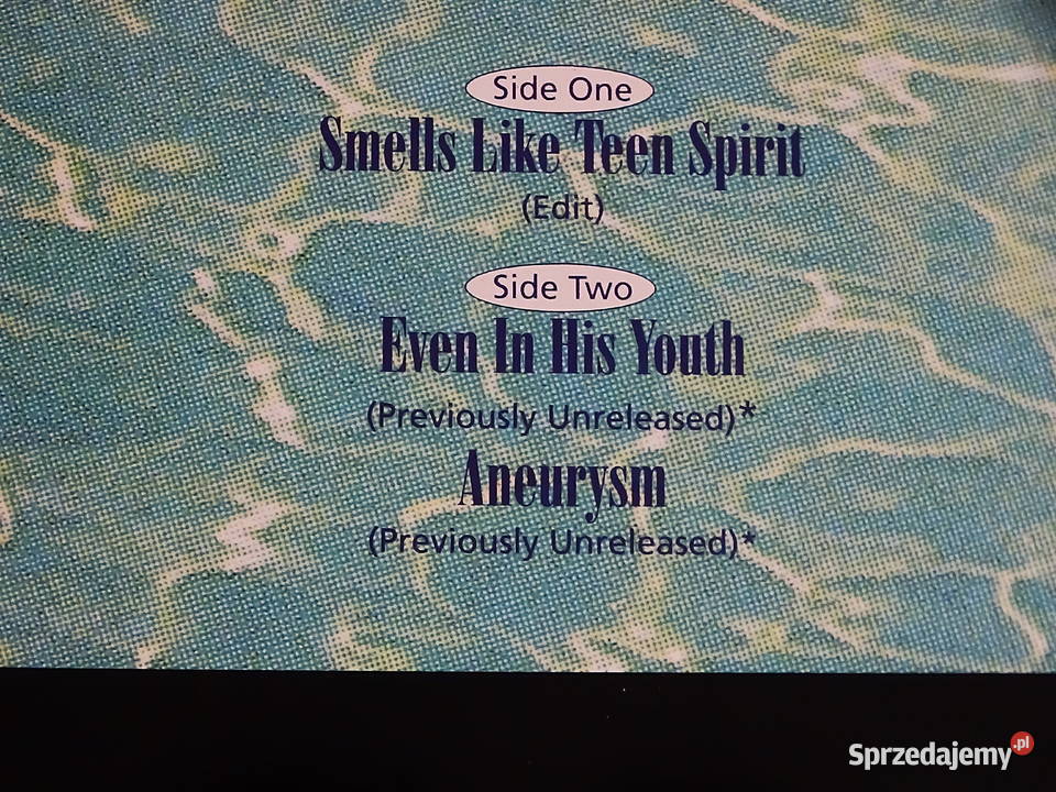 Nirvana Smells Like Teen Spirit MAXISINGLE 12 Biłgoraj