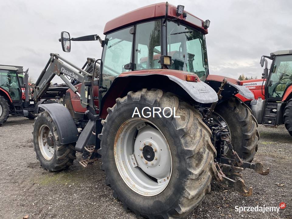 Case MX100 ładowacz Quicke 2000r Biała