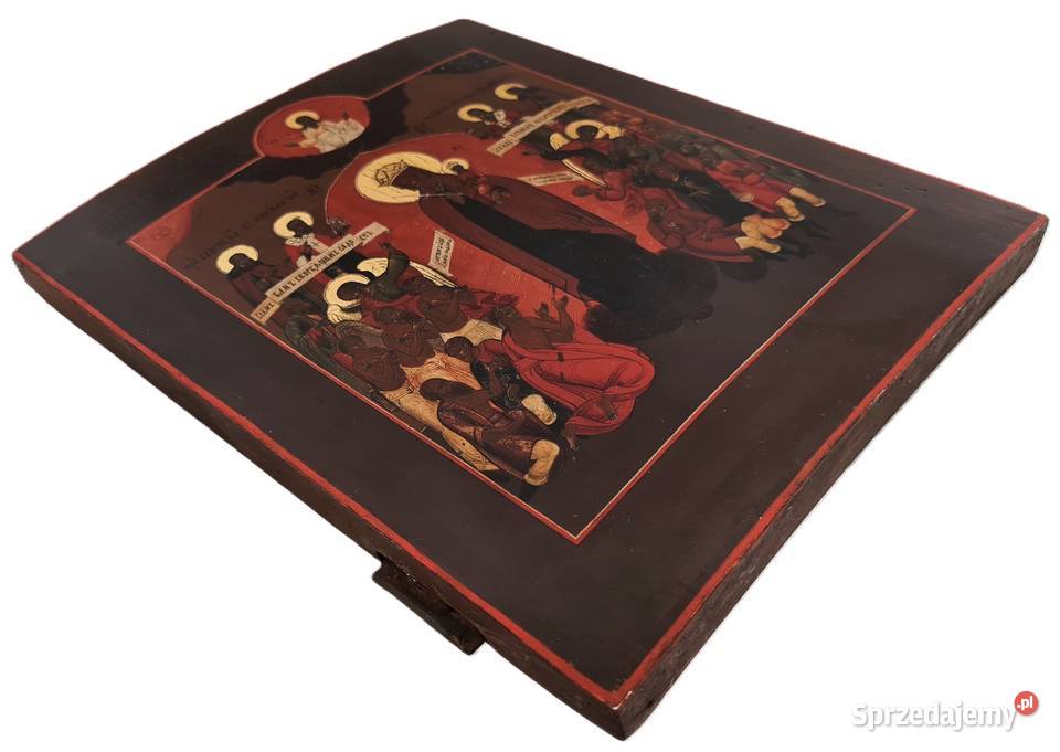 Ikona Matka Boża Radość Strapionych XIXw 0304 Warszawa