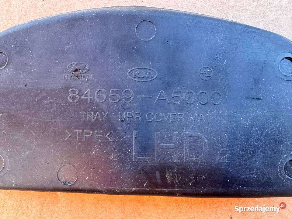 Gumowa osłona konsoli schowka Hyundai i30 II