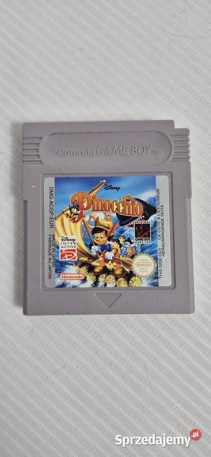 Pinocchio Disney na Nintendo Game Boy Klasyka Biłgoraj