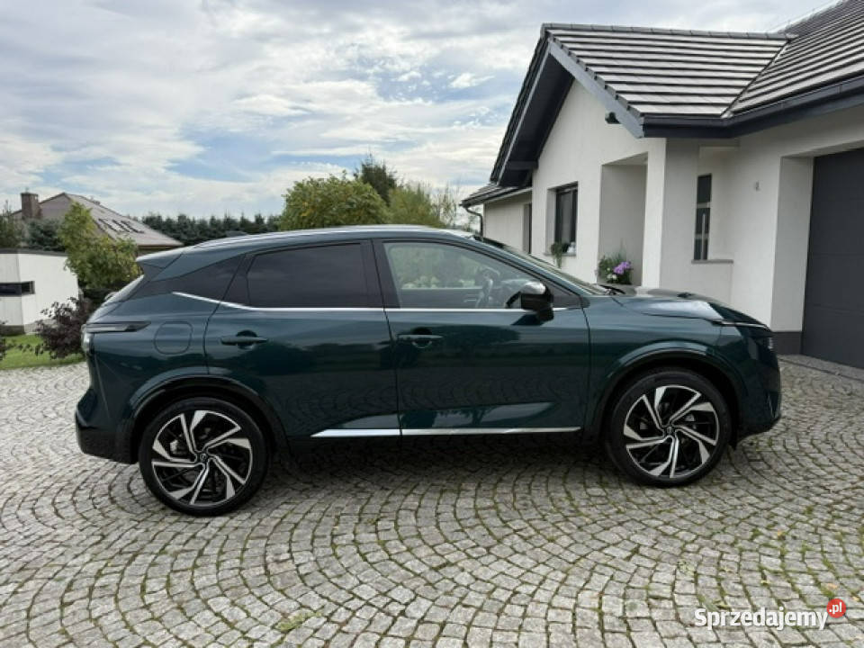 Nissan Qashqai TEKNA NAJBOGATSZA KONFIGURACJA relingi dachowe dolnośląskie Kamienna Góra sprzedam