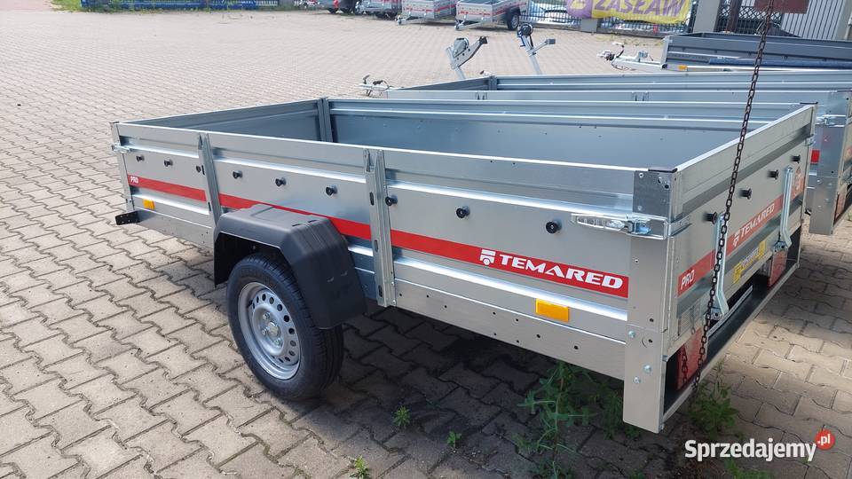 Przyczepa Temared PRO2612 burtowe podlaskie