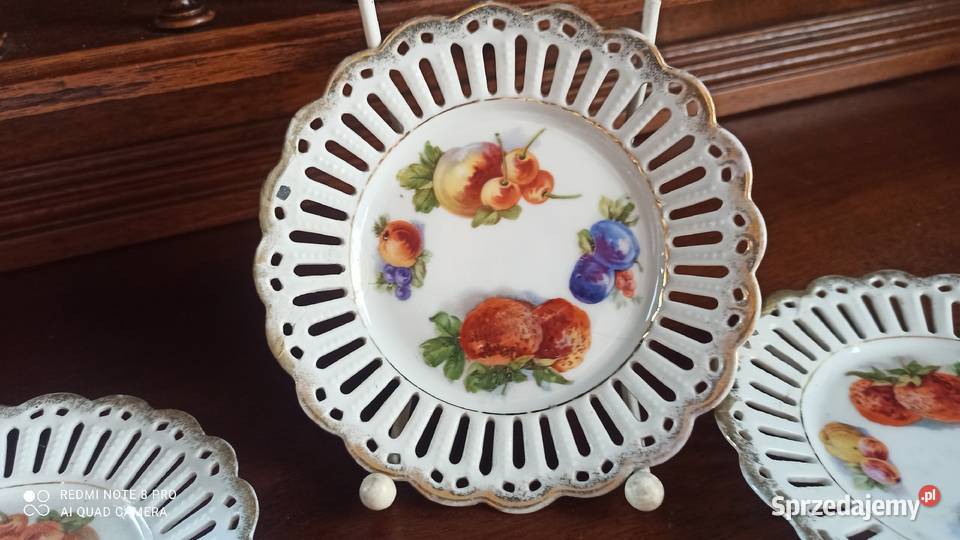 Talerzyki z ażurem Z owocami Słodkie Bez Gdańsk