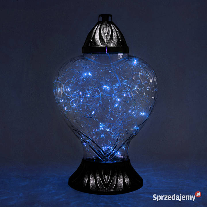 Duży znicz serce Z466