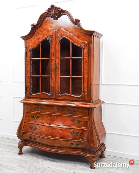 Stylowa Solidna Wysoka WITRYNA ORZECH NeoBarok Kalisz sprzedam