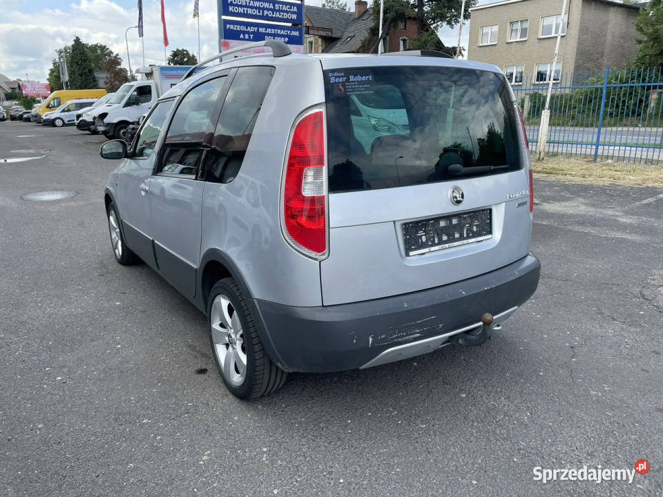 koda Roomster Roomster Scout 1616V Klima 2012 I ASR (kontrola trakcji) Syców